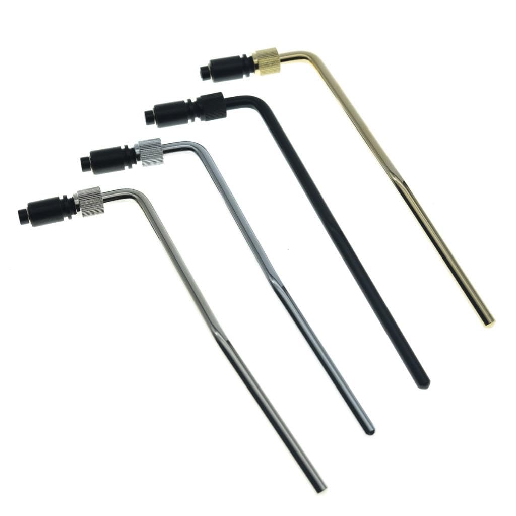 Dopro Tremolo Arm Assembly Bridge Whammy Bar with Socket Ferrule Housing for FR Special/FR Lic Tremolos Black